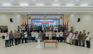 Kapolda Malut Insiasi Deklarasi Perdamaian Enam Desa di Kecamatan Patani Barat (Jumat, 2/10/26).